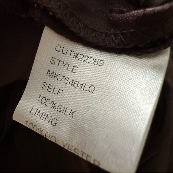 Tadashi Shoji Plus Size Brown Evening Dress - Picture 7 of 9